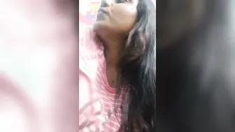 Milky Village Wife Squeezing Her Huge Milk Filled Breasts Alone