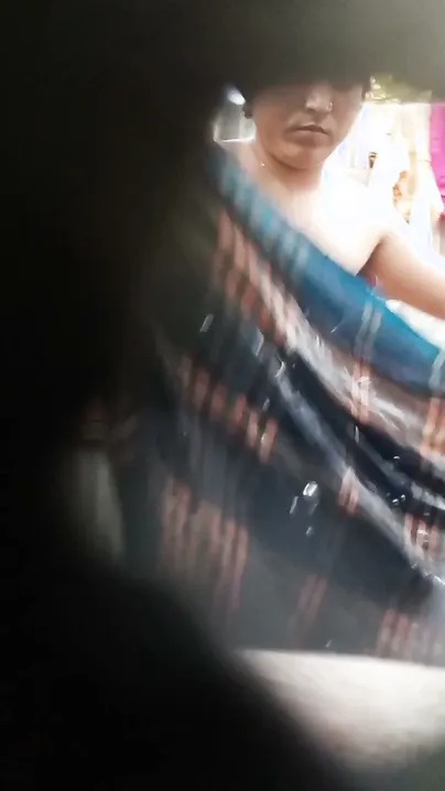 Village Bhabhi Caught Bathing Naked In Hidden Camera Footage