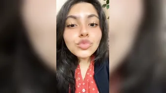Pretty GF Playing With Her Massive Boobs In Selfie Video
