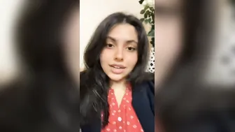 Pretty GF Playing With Her Massive Boobs In Selfie Video