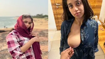 Kerala Babe Getting Her Tits Squeezed And Fucked Rough On Bed