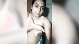 Busty Bhabhi Stripping Completely For Private Phone Recording