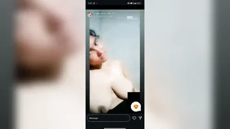 Bengali Babe Showing Off Her Perky Tits During Live Stream