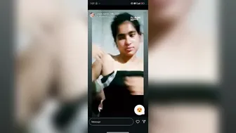 Bengali Babe Showing Off Her Perky Tits During Live Stream