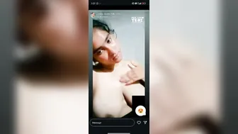 Bengali Babe Showing Off Her Perky Tits During Live Stream