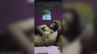 GF Stripping Naked And Touching Herself On Hidden Cam