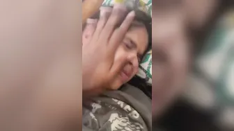 My GF Sucking Him Off While Showing Her Huge Bouncing Tits