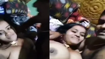 Hot Indian Couple Fucking Hard At Home In Amateur Leaked Video