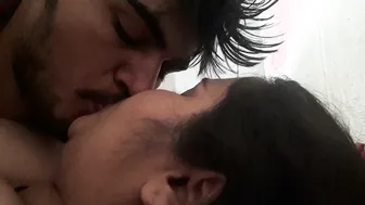 Married Wife Getting Her Huge Tits Sucked Before Hard Fucking