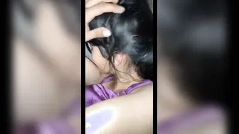 GF Getting Fucked Inside Car Caught In Private Mms
