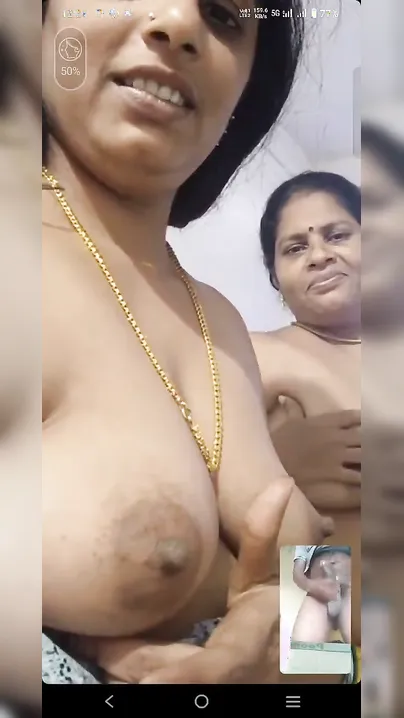 Horny Lesbian Aunties Getting Wild Together On Video Call
