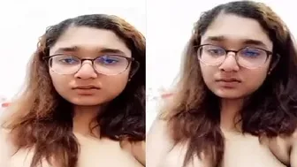 GF Taking First Nude Selfie Revealing Big Natural Tits