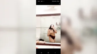 Thick Horny Babe Stripping Showing Massive Boobs On Dirty Chat