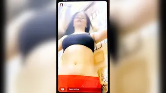 Stunning GF Teasing With Her Perfect Tits On Camera