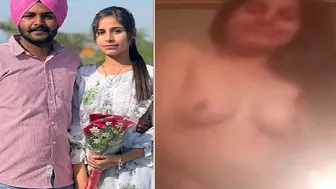 Newly Married Punjabi Wife Showing Off Everything In Viral Clip