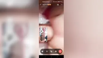 Milf Teasing Hubby On Video Call Spreading Legs Wide For Him