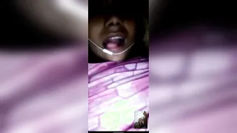 Horny GF Stripping Live On Video Call Showing Assets