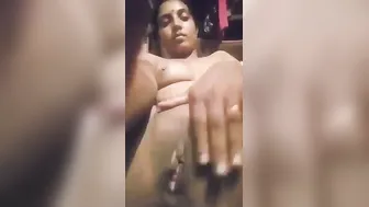 Bengali Wife Spreading Wide Open Giving Closeup Pussy View