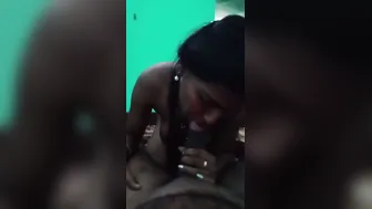 Cute GF Sucking And Fucking Her Lover Hard At Home