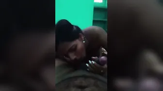 Cute GF Sucking And Fucking Her Lover Hard At Home