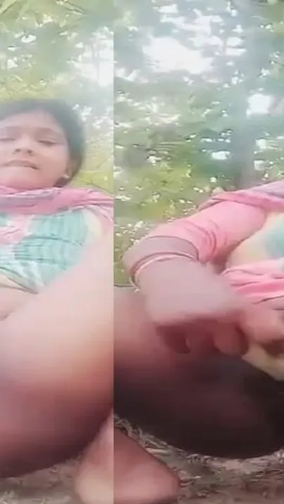 Bhabhi Using Cucumber In Her Tight Pussy Outdoors Nobody Watching