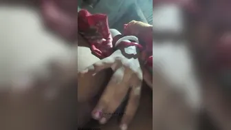 Desi Wife Lifting Saree Showing Naked Body Ready To Get Fucked