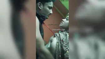 Newly Married Wife Riding Hubby Hard On Their First Night Home