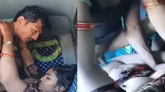 Fucking My GF Hard In The Back Seat Of My Car