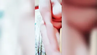 Chubby GF Showing Her Big Tits And Wet Pussy For Me