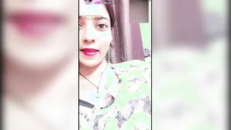 Desi Babe Stripping Live Showing Off Her Big Tits And Pussy