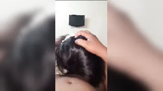 Dusky Tamil Slut Gagging And Riding Her Mans Thick Cock Hard