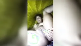 Village Babe Spreading Her Legs Showing Pussy To Her Lover