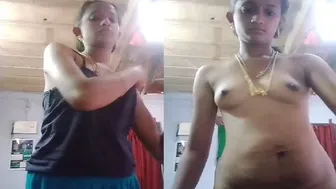 Slim Married Village Girl Moaning Loud In Private Sex Tape