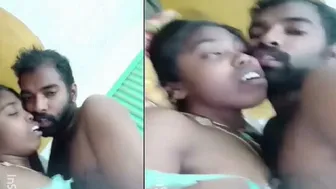 Young GF Getting Fucked Hard By Boyfriend On Mobile