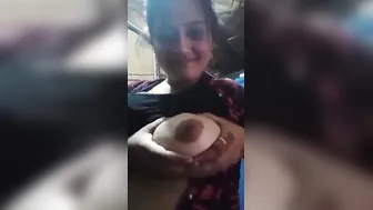 Village Milf Showing Off Her Milky Boobs In Our Private Sex Clip