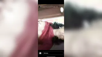 Young Babe Flashing Her Virgin Tits For Me On Her Selfie Camera