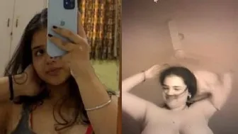 Curvy Aunty Stripping Topless Revealing Her Massive Natural Boobs