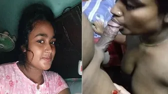 Horny Babe Deepthroating Cock In Her Bedroom Amateur Video