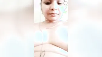 Bhabhi Going Topless On Camera Teasing Her Secret Boyfriend