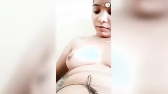 Bhabhi Going Topless On Camera Teasing Her Secret Boyfriend