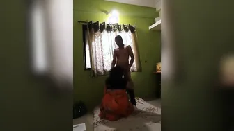 Big Ass Aunty Getting Fucked Standing Up In Homemade Video