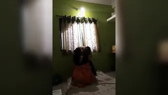 Big Ass Aunty Getting Fucked Standing Up In Homemade Video