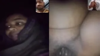 Village Bhabhi Showing Pussy Naked During Video Call Session