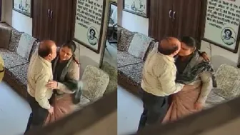 Naughty Office Couple Sneaking Around Fucking During Work Hours