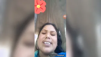 Lonely Wife Flashing Bare Breasts Teasing Her Secret Lover