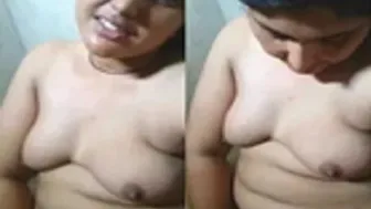 Neglected Wife Spreading Wide Fingering Herself Desperately