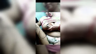Desi Aunty Touching Herself On Video Call Getting Wild Online