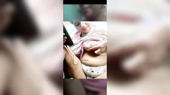 Desi Aunty Touching Herself On Video Call Getting Wild Online