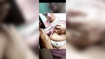 Desi Aunty Touching Herself On Video Call Getting Wild Online