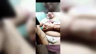 Desi Aunty Touching Herself On Video Call Getting Wild Online